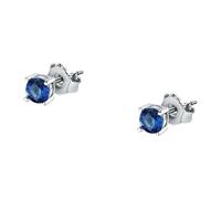 Morellato Orecchini Donna Argento 925% Riciclato, Zirconi Blu, Collezione Tesori - SAIW175