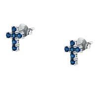 Morellato Orecchini Donna in Argento 925‰ riciclato, Collezione TESORI, Forma Croce, Regalo Donna