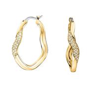 Morellato Orecchini Ondulati Placcati Oro Con Cristalli Design Sayp08 - Orecchini