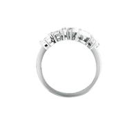 Morellato Riflessi Anello da Donna | Argento Sostenibile, Color Silver, Disponibile in Varie Misure, Cubic Zirconia