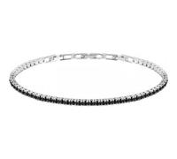 Bracciale Morellato Alfa SATN02 bracelet Tennis Nero Uomo Zirconi 22 cm