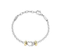 Bracciale Donna Acciaio Drops con cuori Argento Morellato SCZ714