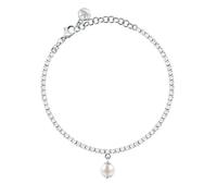 Morellato Tennis silver Bracciale con real pearl Perla SXU58