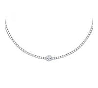 Collana MORELLATO donna Tesori Tennis argento 925 - cristalli bianchi SAIW107
