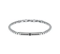 Morellato Urban - Bracciale Uomo Acciaio con Cristallo Nero (SABH33)
