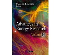 Morena J Acosta Advances in Energy Research (Copertina rigida)