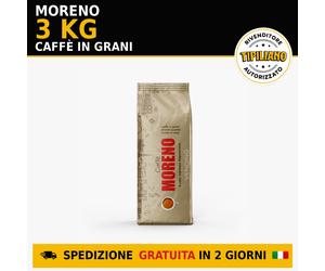 Moreno Grani Aroma Espresso 3 Kg - Caffè in grani di qualità