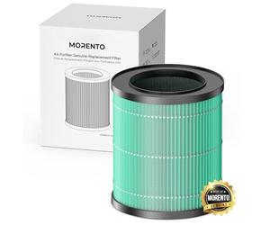 MORENTO MR2566 Genuine Air Purifier Replacement Filter for MR2566 Air Purifier, Pet Dander Version,1 Pack+3 Layers Filtration