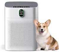 MORENTO Purificatore d'Aria Con Filtro HEPA, Filtro HEPA - Contro il dei Polveri Pollini Odori CADR 300m³/h Modalità Timer, Purificatore d'aria di Feedback di Qualità Dell'aria 1 Pack