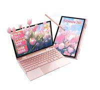 MOREPC 10.9" Notebook 2-in-1 Mini Touchscreen 360°｜Celeron N95｜16GB DDR5｜2000x1200 FHD｜Ultraportatile｜Penna Stylus｜Batteria Longeva｜Lavoro e Intrattenimento (16+512GB)