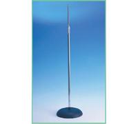 MORESCHI 0105 ASTA MICROFONICA DIRITTA CON PIANTANA IN GHISA