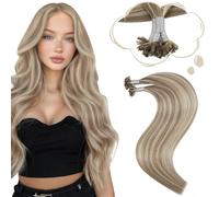Moresoo Extension cheratina capelli naturali lisci, #P9A/60, 35 cm, 40 g | Riflessi Luminosi, Integrazione Perfetta, Look Estivo, Chioma Chiara, Tocco Delicato, Splendore Solare, Lusso