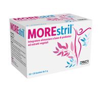 Farmaceutici Damor - Integratore per la menopausa Morestril - 20+20 bustine da 2 g