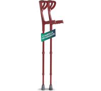Moretti Brio RP701 Coppia Stampelle Canadesi Avambraccio Regolabili Alluminio