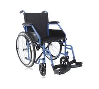 Moretti CARROZZINA AD AUTOSPINTA PIEGHEVOLE ARDEA START BLU SEDUTA 40CM PORTATA 120KG LUNGHEZZA TOTALE 103CM ALTEZZA TOTALE 91CM LARGHEZZA 56CM SCHIENALE 40X43CM