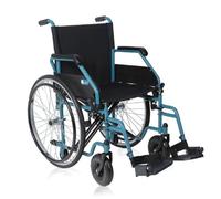 Moretti Carrozzina autospinta a doppia crociera CP104 (46CM) Celeste
