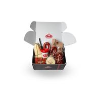 Moretti® Cesto Regalo Artigianale Calabria - Salumi & Formaggi Tipici - Confezione da Degustazione - Ideale come Idea Regalo Natale 2025, Feste, Eventi (Cestino di Calabria)