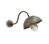 Moretti Luce Applique Circle 3240 curva, obliqua, ottone Moretti Luce
