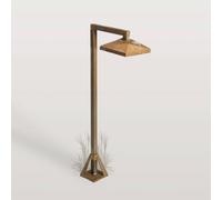 Moretti Luce Lampioncino LED Aura Edge, 50 x 19,5 cm, ottone anticato Moretti Luce