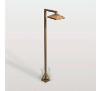 Moretti Luce Lampione a LED Aura Edge, 80 x 19,5 cm, ottone anticato Moretti Luce