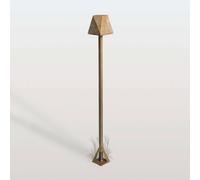 Moretti Luce Lampione a LED Silva Edge, altezza 80 cm, ottone anticato, IP65 Moretti Luce