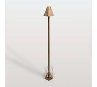 Moretti Luce Lampione a LED Silva Frame, altezza 80 cm, ottone anticato, IP65 Moretti Luce