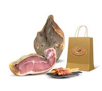Moretti® Prosciutto Rustico Sgambato Intero 6Kg Circa Senza conservanti Senza Glutine Senza Lattosio