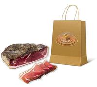 Moretti® Prosciutto Speck Leggermente Affumicato | 100% Naturale | Senza Glutine | Senza Conservanti | No OGM | Prodotto In Calabria (1KG)