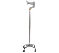 Moretti QUADRIPODE BRIO IN ALLUMINIO ANODIZZATO CON APPOGGIO ANTIBRACHIALE