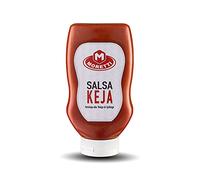 Moretti® Salsa KEJA | Ketchup alla Nduja di Spilinga | 100% Nduja Calabrese | Prodotto Naturale Senza Conservanti e Senza Coloranti | 270g Confezionato in Flacone con Dosatore