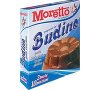 MORETTO preparato in polvere per BUDINO gusto CACAO - 8 astucci pari ad 80 porzioni