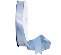 Morex Ribbon 08816/50-332 Nastro di raso double face, 1,6 cm x 45,7 m, nastro blu francese per confezioni regalo, biglietti regalo, abito di raso, nastri di seta per fai da te, regali di nozze