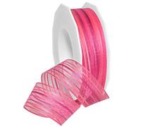 Morex Ribbon 80125/20 - 606 Poliestere Malediven Ribbon, 2,5 cm x 20,1 m, Colore: Ciliegia