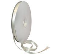 Morex Ribbon Double Face Satin 3/8 inch by 100 Yards Bianco Antico