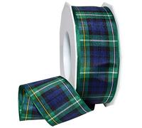 Morex Ribbon Nastro Edimburgo, 3,8 cm x 23 m, motivo tartan Campbell