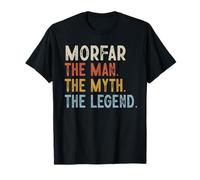 Morfar - l'Uomo Il Mito The Legend Retro Fathers Day Maglietta
