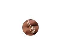 Morfetto Impilabile Anelli D'oro Per Le Donne, Non Appannamento Impilabile Cubic Zirconia Pollice Anello Set, Trendy Dichiarazione Stacking Anelli Gioielli Dorato 12=52mm,US=7