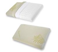 Morflex® - Cuscino per bambino, in Memory Foam Traspirante certificato Oeko Tex®, antisoffoco per culla o lettino, con rivestimento sfoderabile in Aloe Vera, misure 30 X 46 X 6 cm Produzione Italiana