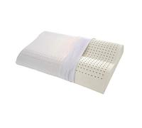 Morflex® - Cuscino Traspirante Ortho-Cervicale Guanciale SINGOLO Sfoderabile in Memory Sagomato Forma Doppia Onda Misura 66 X 42 X 11 cm MEDIO ALTO X 10cm BASSO Certificato Dispositivo Medico Classe I