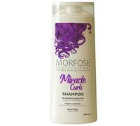 Morfose Miracle Curls Shampoo 300 ml - Shampoo per ricci e capelli ricci - Anti crespe, con estratto di mirtillo e cheratina - Setoso morbido e idratante