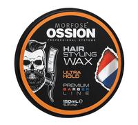 Morfose Barber Wax (Ultra Hold), cera styling capelli premium per uomini, lucentezza naturale, facile da usare, durevole, solubile in acqua