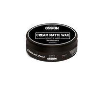 MORFOSE OSSION Premium Barber Line Beard & Hair Cream Matte Wax - Cera opaca per capelli da uomo, 175 ml