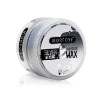 Morfose OSSION Silver Styling Hair Color Cera da 100 ml, colore argento, colore duraturo e forte tenuta, per ogni stile