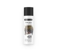 Morfose Temporary Hair Color Spray, 150 ml, colori alla moda e vivaci con durata fino a 24 ore, facile da rimuovere con il lavaggio. (Royal Black, 150 ml (confezione da 1)