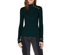 MORGAN 192-MAVAO.N Sweater, Verde Scuro, M Women's