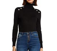 MORGAN 222-MIBO, Pullover Donna, Noir,