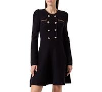 MORGAN 222-RMINA Dress, Noir, L Women's