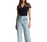 Morgan 232-dlami T-Shirt a Maniche Corte, Marina M, XS Donna