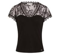 Morgan 232-dlami T-Shirt a Maniche Corte, Nero, XXL Donna