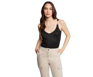Morgan 242-DELIA Canotta, Nero, XL da Donna